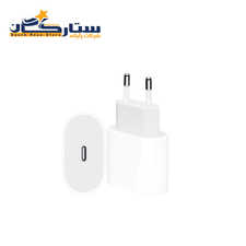 شارژر دیواری 18 وات فست شارژ مدل iPhone 11 Pro Max به همراه کابل type-c به لایتنینگ